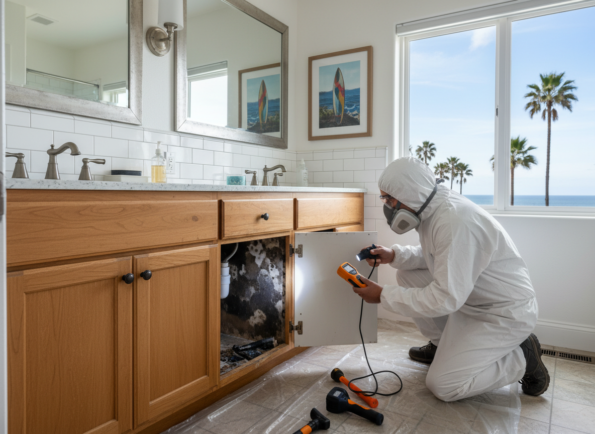 Inspecting For Hidden Mold Near Fletcher Cove