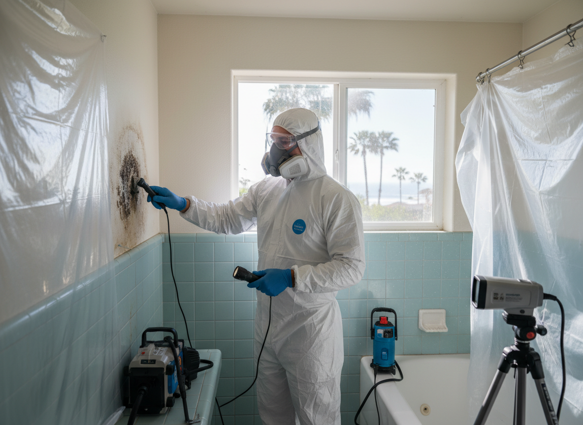 Mold Inspection in Solana Beach