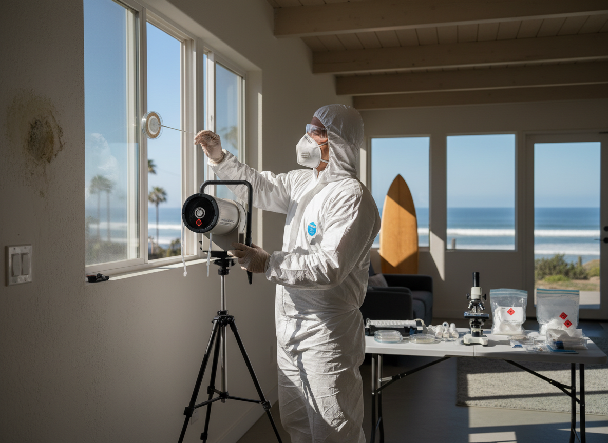 mold spore testing in Solana Beach
