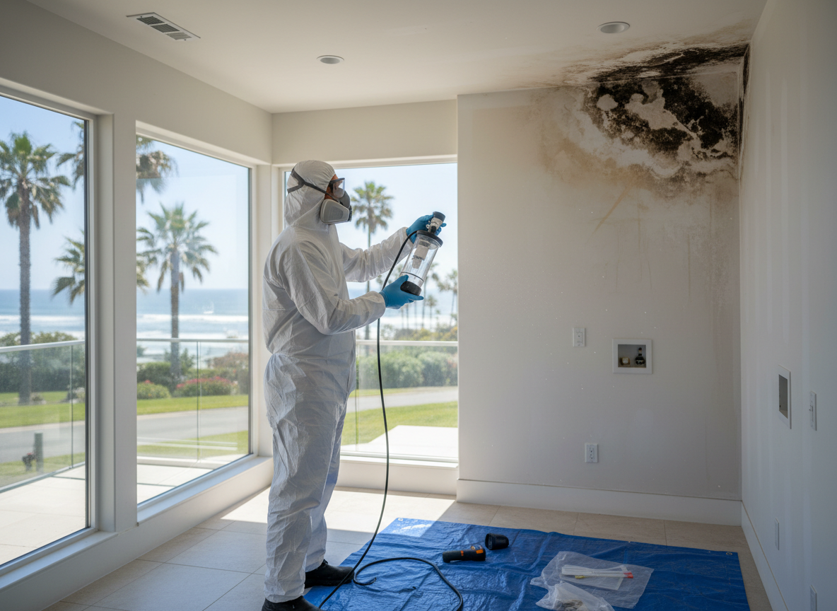Mold testing near me in Solana Beach